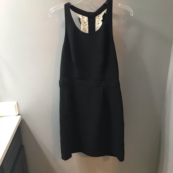 LC Lauren Conrad Dresses & Skirts - Little black dress with bow/lacy detail! Size 12